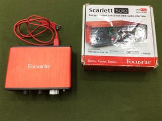 SCARLETT STUDIO SOLO